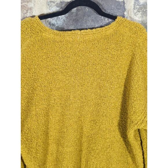 Free People Medium Finders Keepers V Neck Sweater Athens Moss Green Pullover - Picture 7 of 14